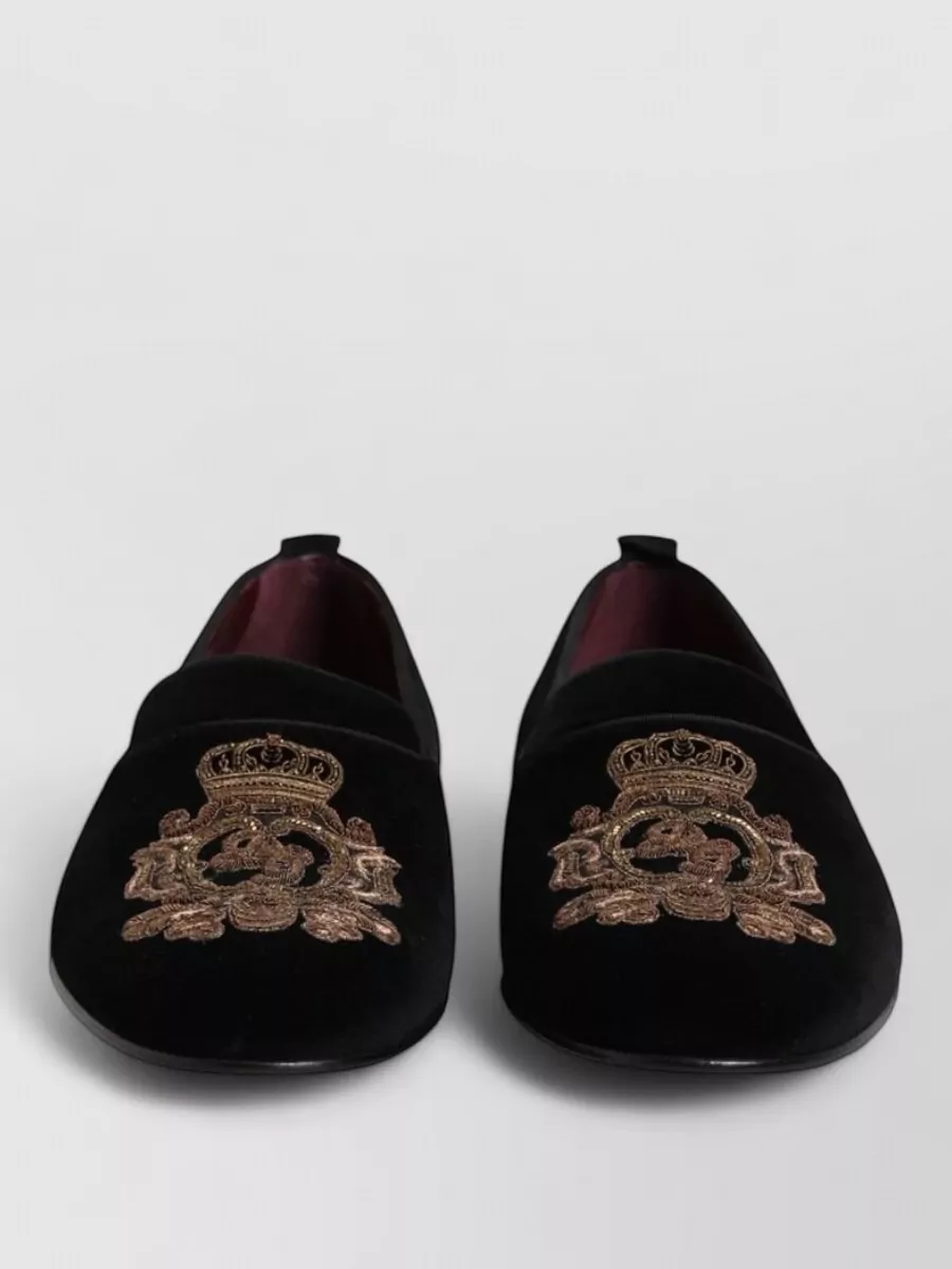 Dolce&Gabbana velvet loafers