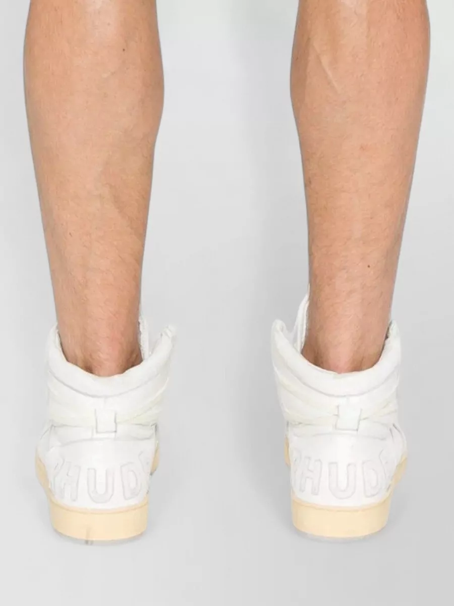 Rhude Mesh Logo-Print Drawstring Shorts