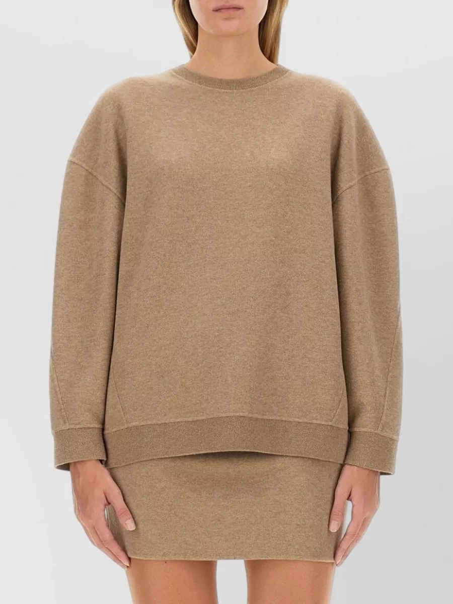 Max Mara Cashmere Blend Regular Fit Jersey Top