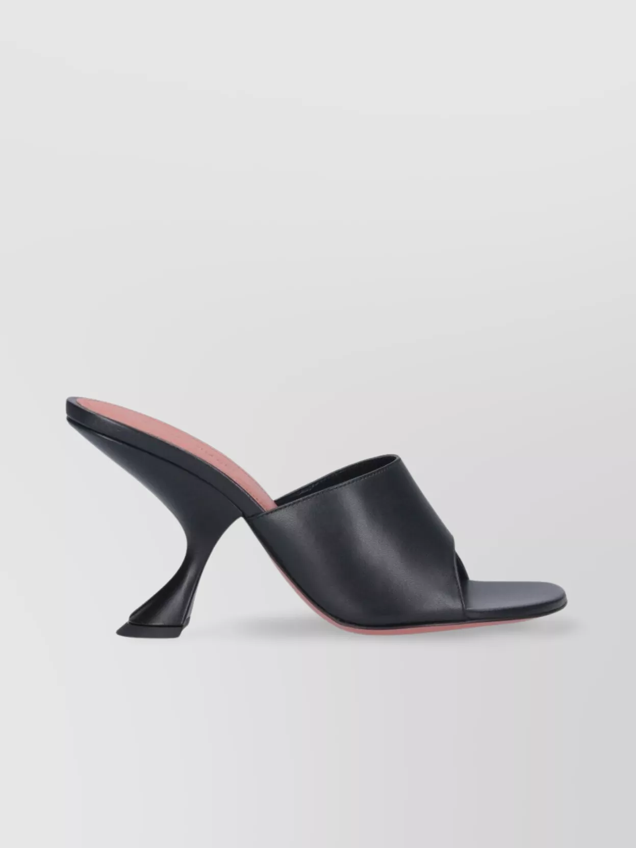 Amina Muaddi Open Toe Heel Design Pumps
