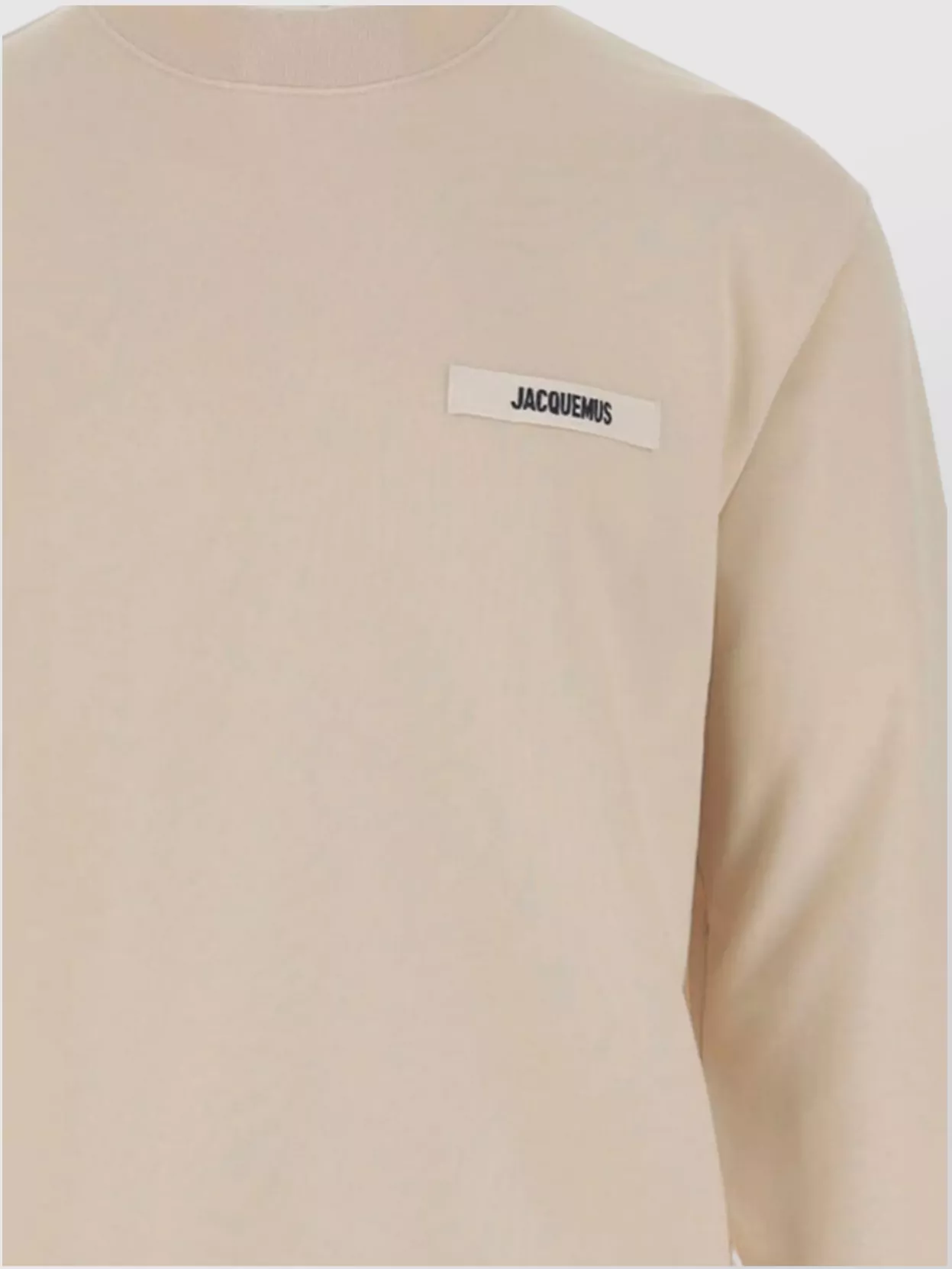 Jacquemus Grosgrain Crew Neck Sweater