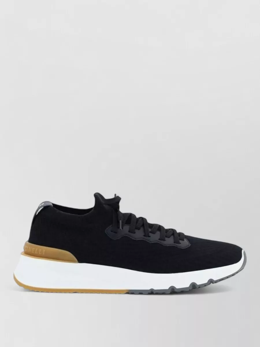 Brunello Cucinelli Rubber Low-Top Sneakers