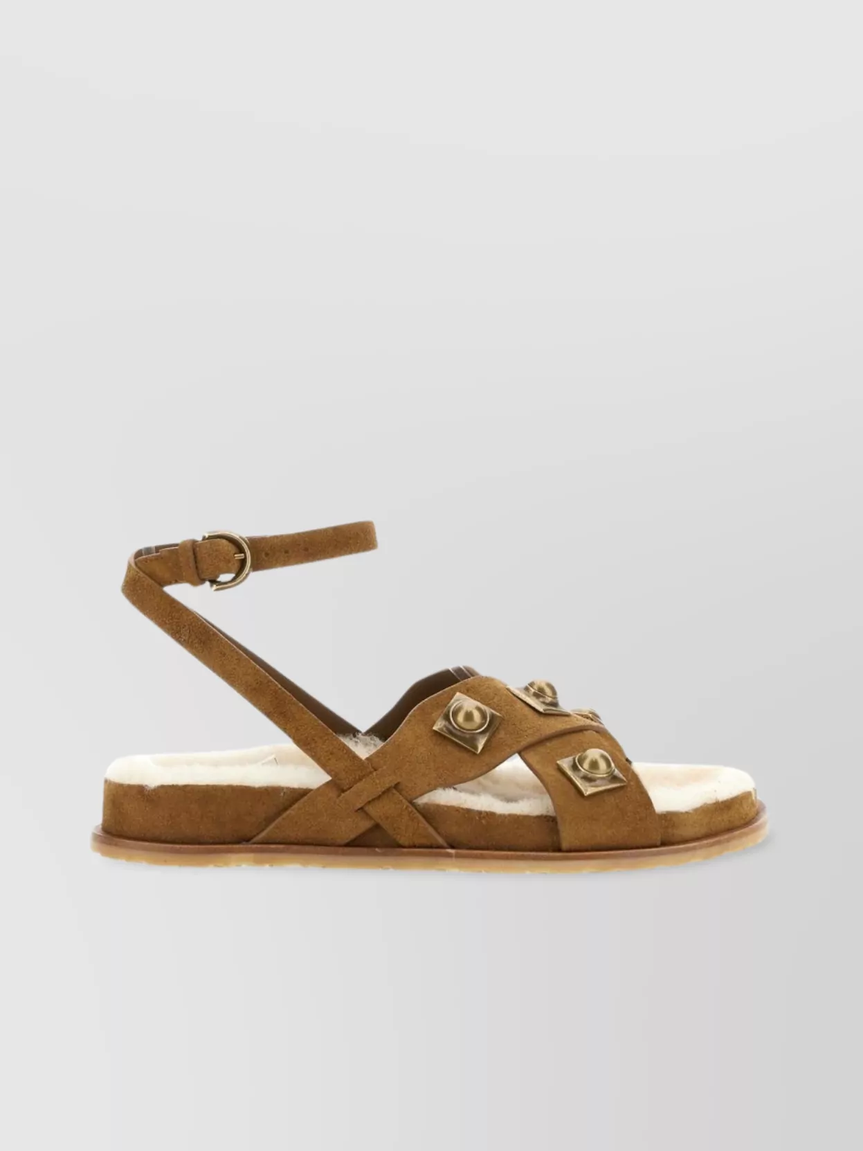 Etro Studded Leather Sandal Fit For A Queen
