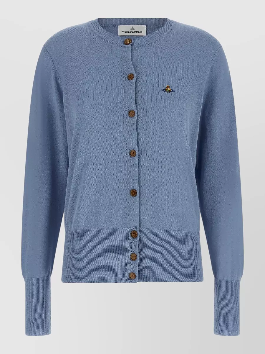 Vivienne Westwood Cotton crew neck cardigan