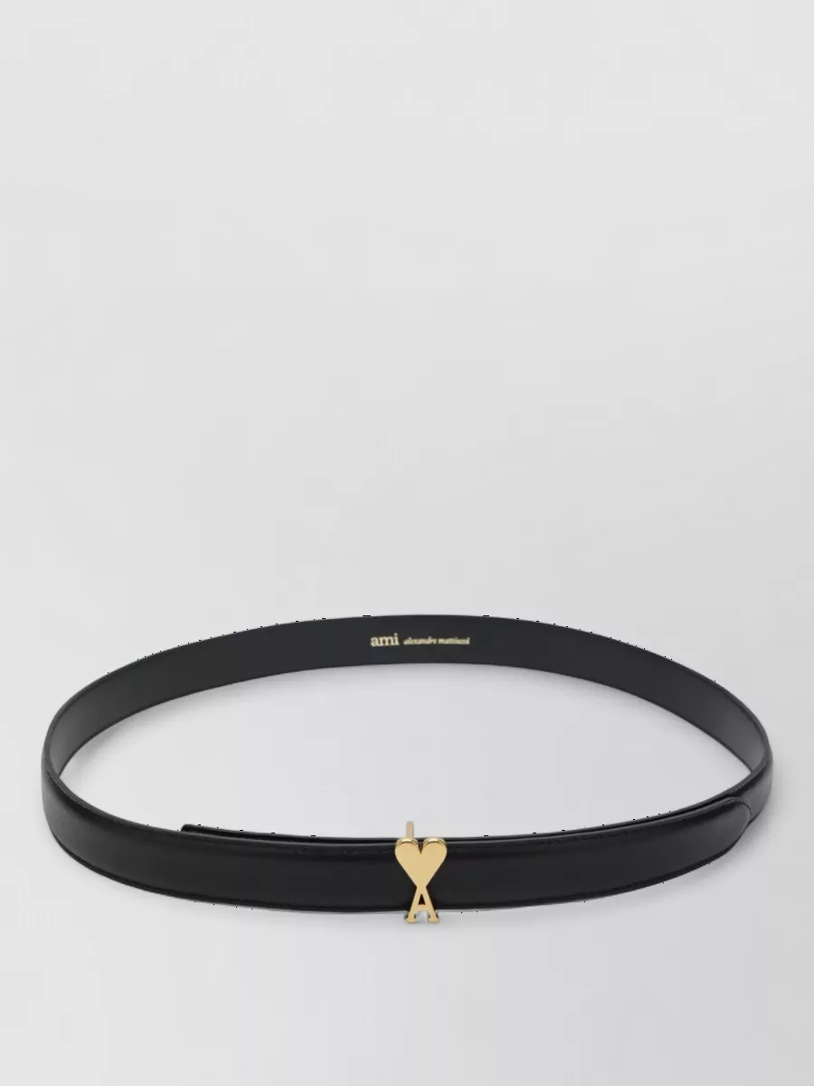 Ami Paris leather belt