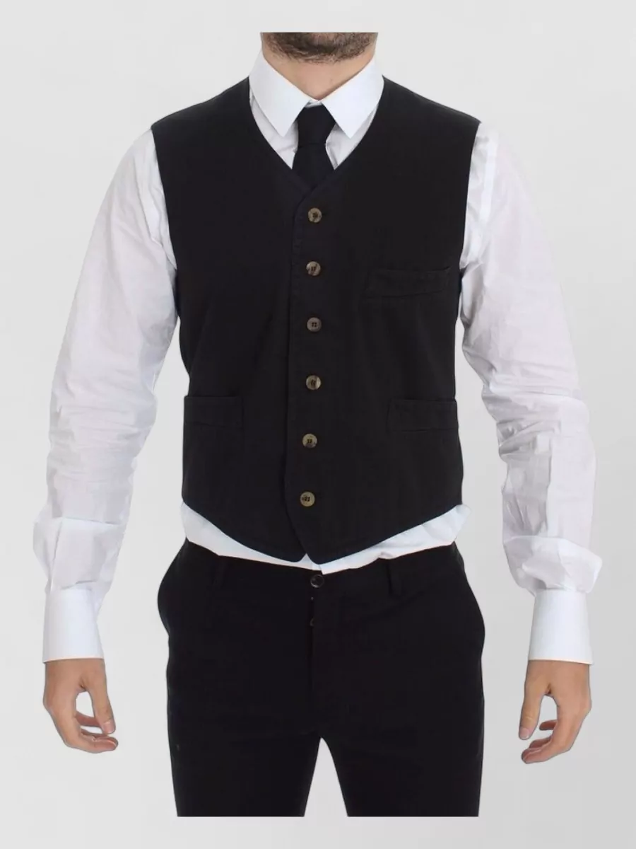 Dolce&Gabbana V-neck sleeveless waistcoat