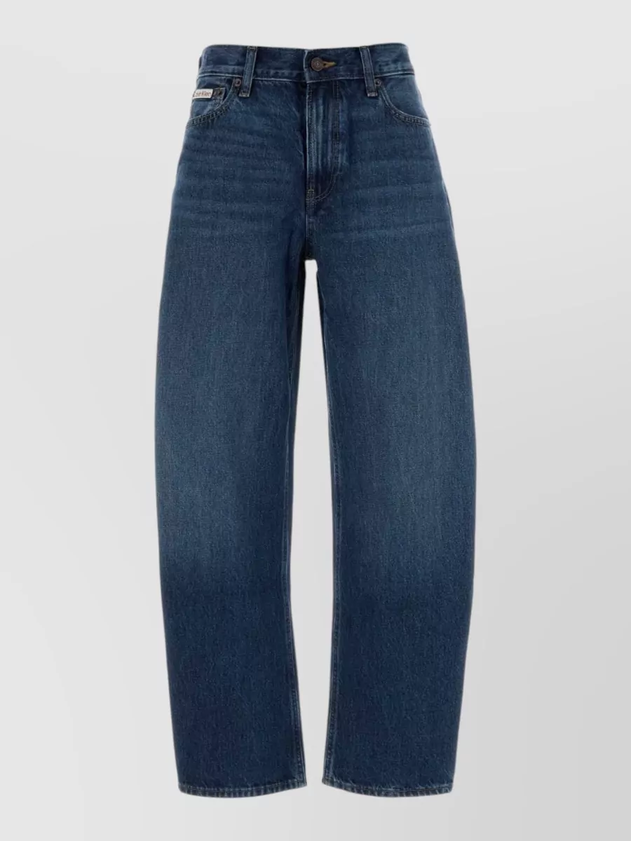 Calvin Klein Denim wide-leg trousers