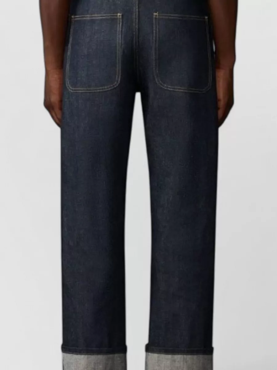 Thom Browne Japanese Selvedge Denim Five Pocket Trousers