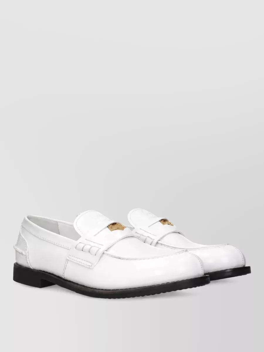 Miu Miu Leather Loafers