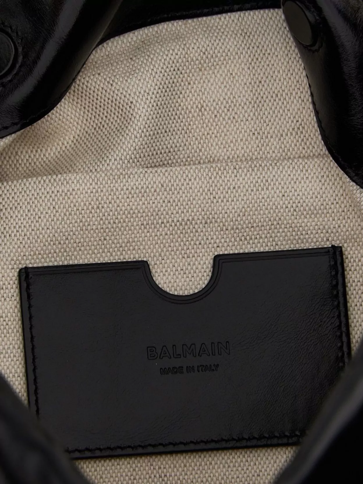 Balmain 'Chain Strap Padlock Detail' Shoulder Bag