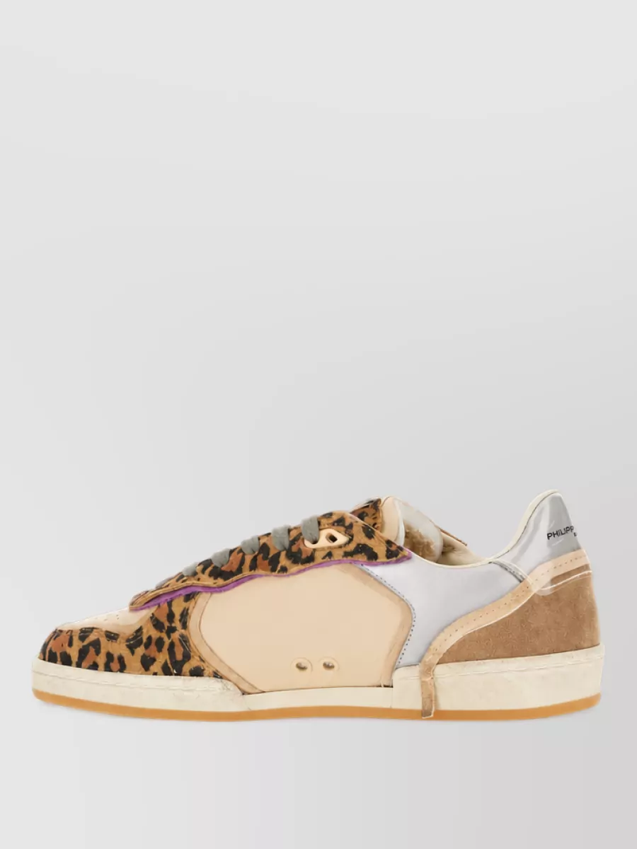 Philippe Model Calf Leather Low-Top Sneakers