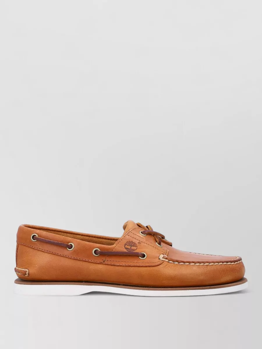 Timberland leather boat shoes