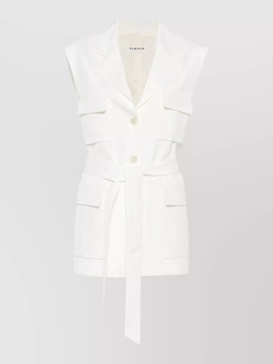 Parosh viscose waistcoat