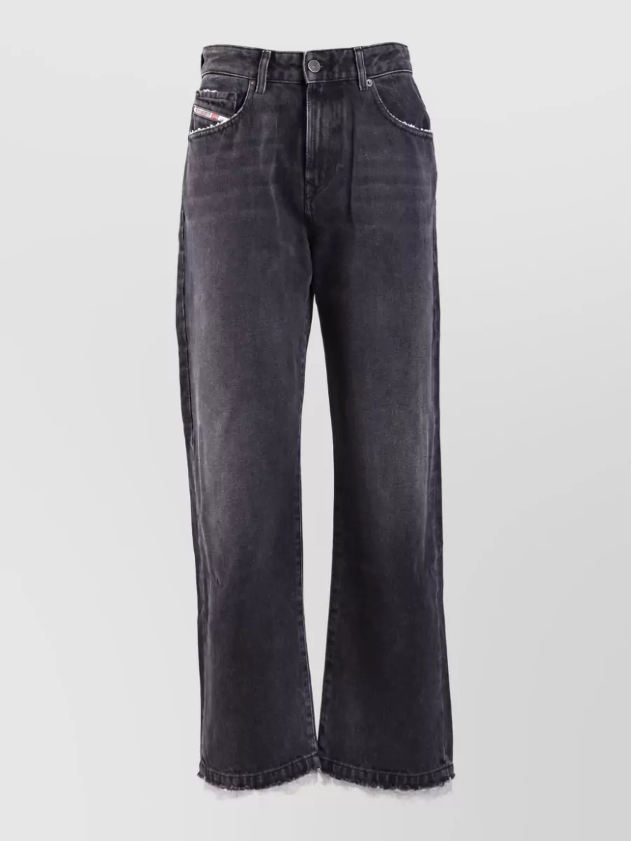 Diesel denim straight-leg trousers