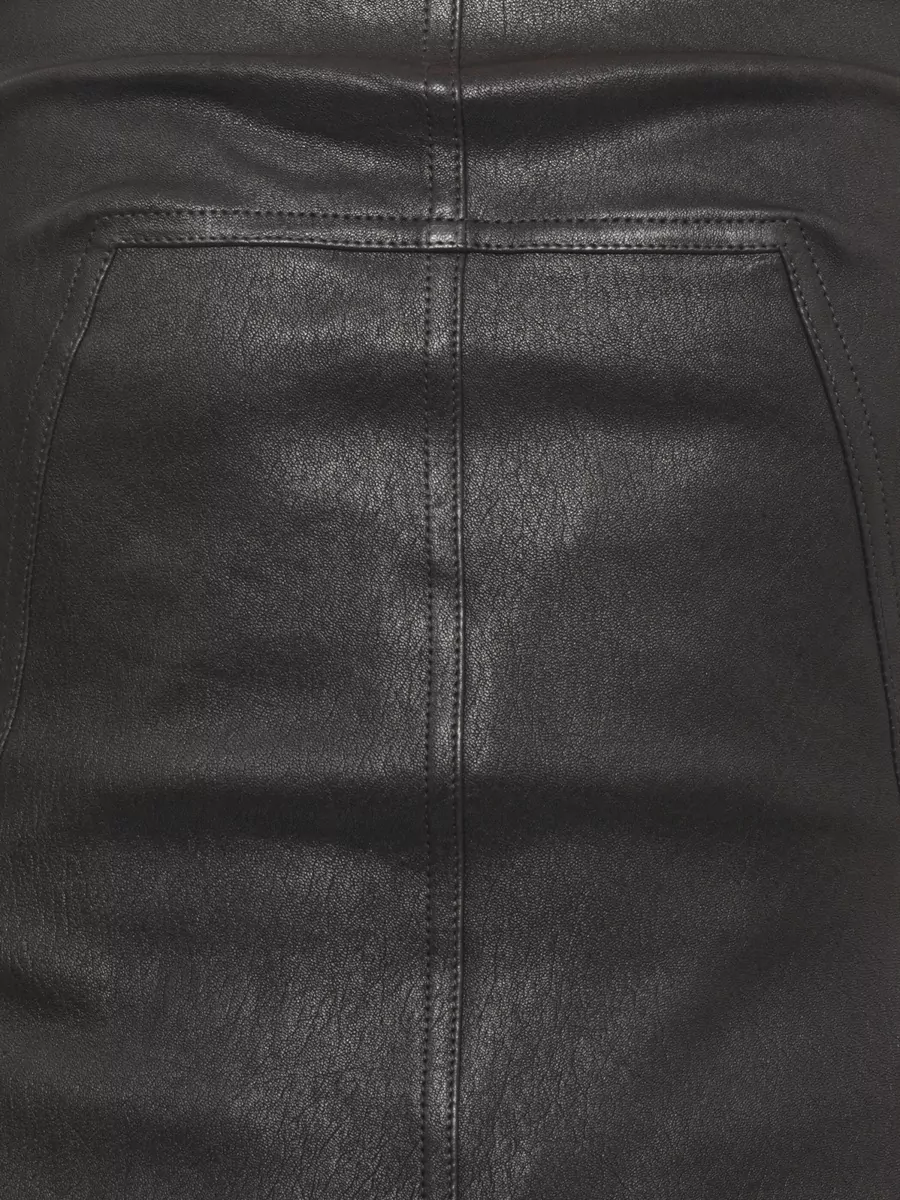 Rick Owens Leather Sleeveless Top