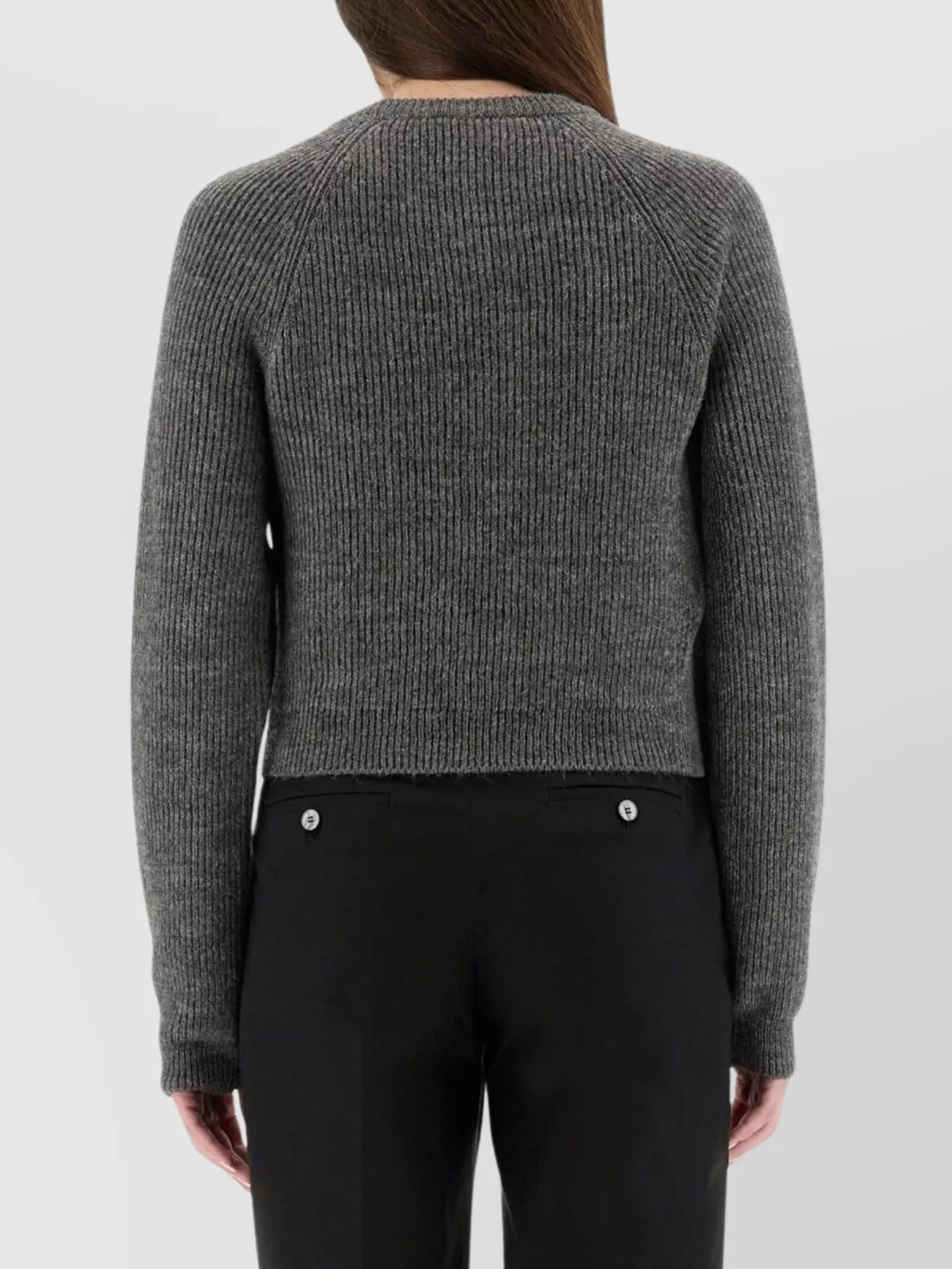 Moschino Knitwear Crew Neck Cropped Length