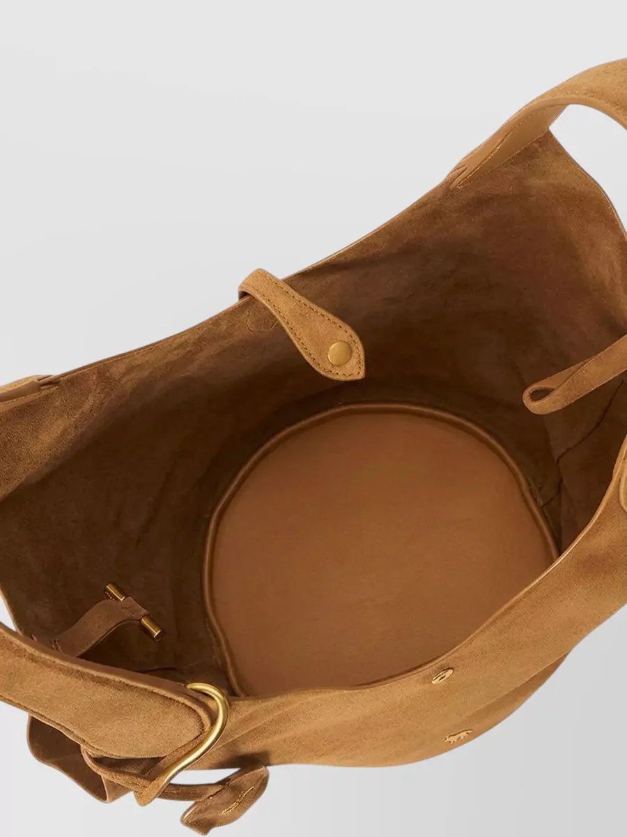 Polo Ralph Lauren Suede Bucket Bag