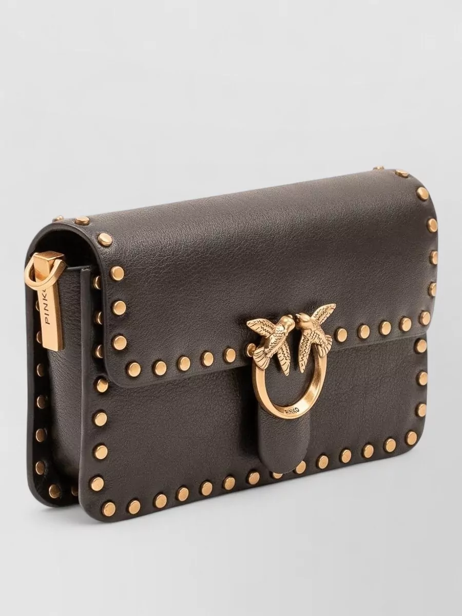 Pinko love bag leather shoulder bag