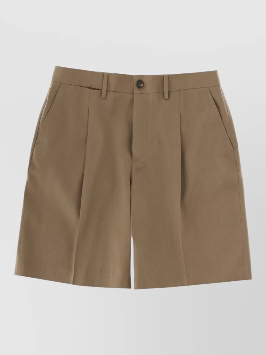 Golden Goose virgin wool tailored shorts
