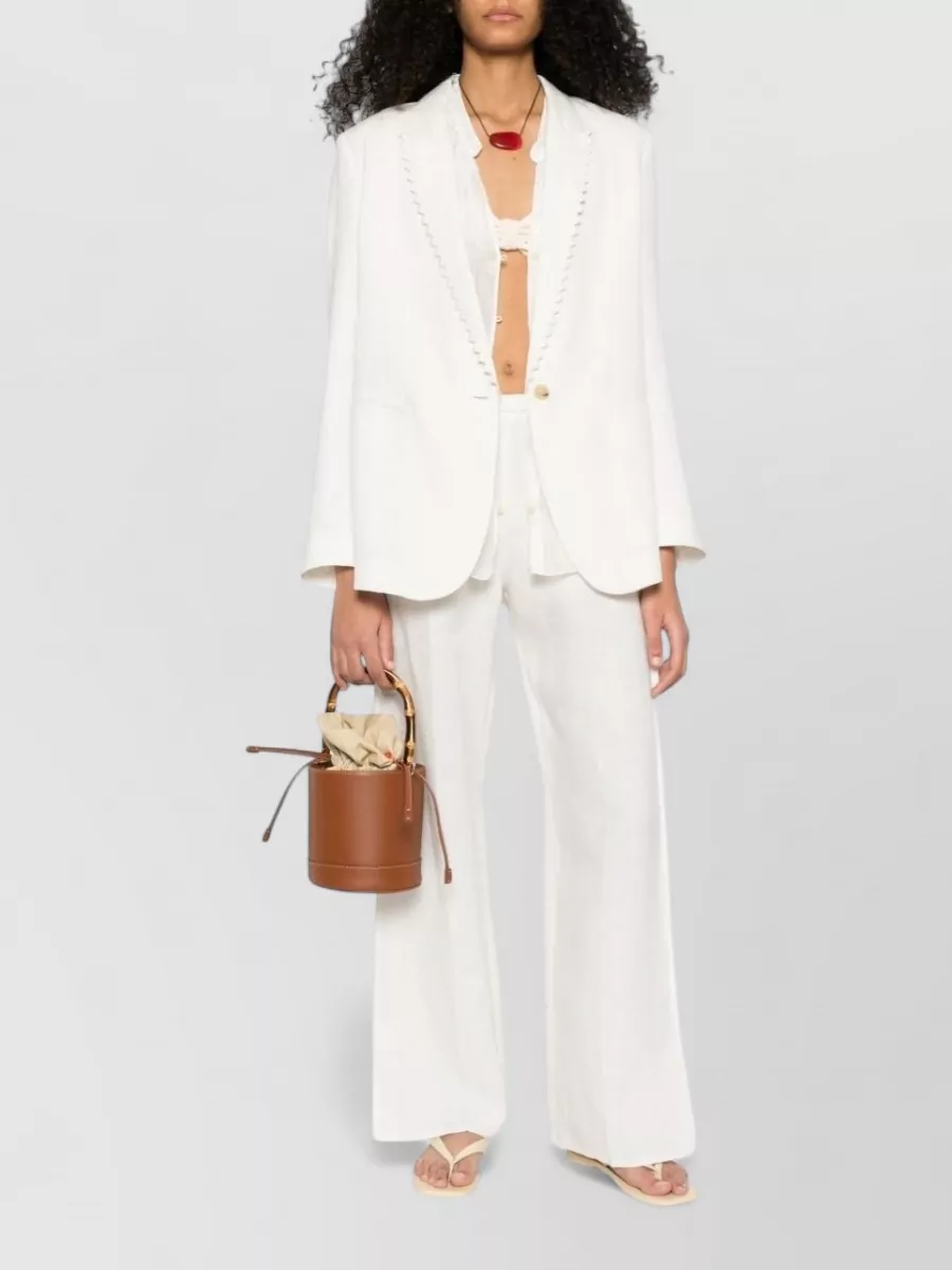 Forte Forte Linen Wide-Leg Trousers