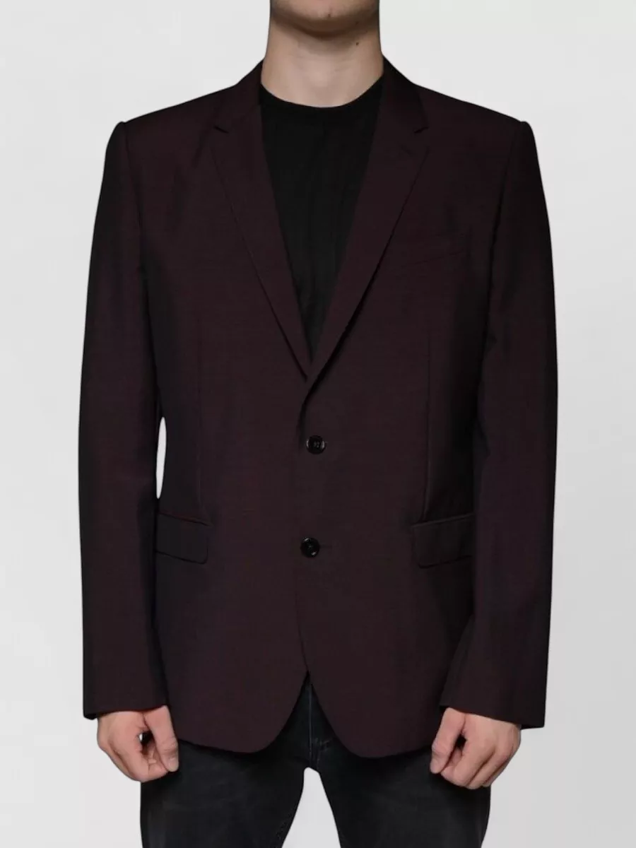 Dolce&Gabbana single breasted wool blazer