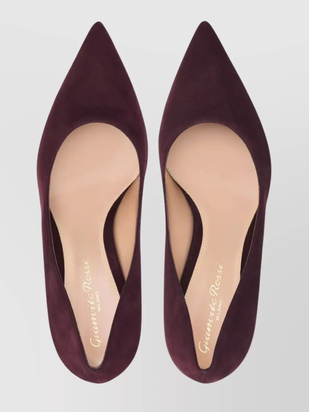 Gianvito Rossi Stiletto Heel Suede Pumps Pointed Toe
