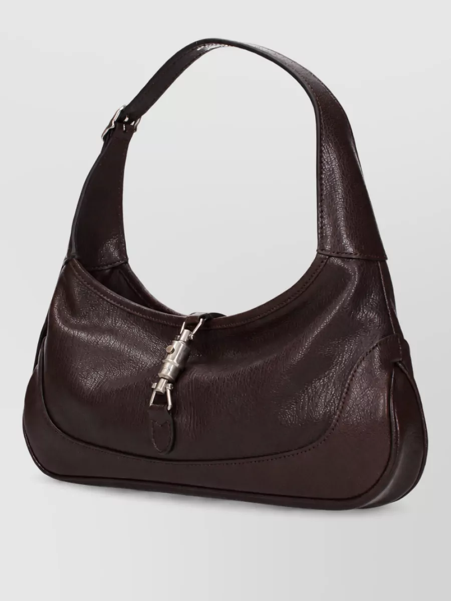 Gucci Gucci Jackie Leather Clutch Bag