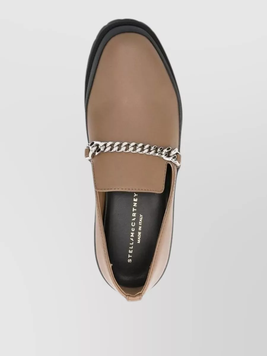 Stella Mccartney Vegan Leather Slip-On Loafers