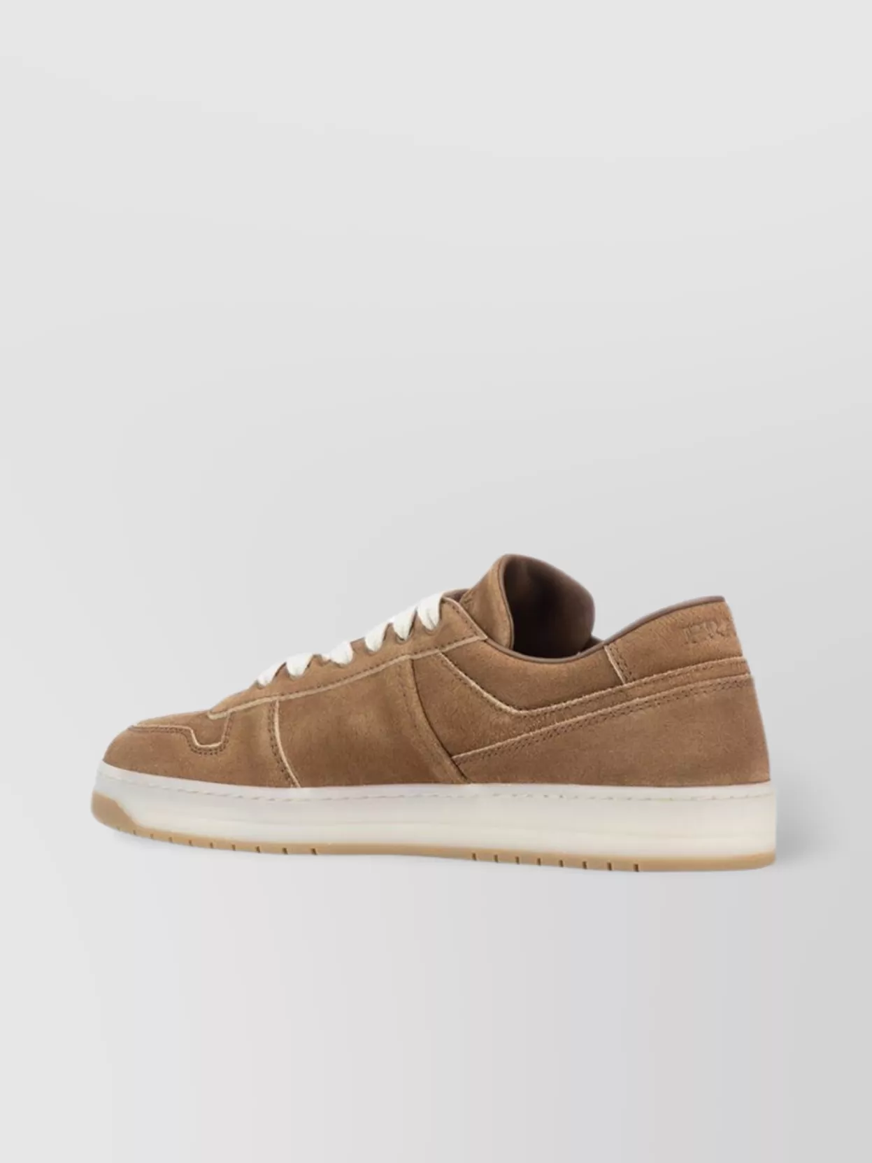 Prada Rubber Sole Suede Finish Sneakers