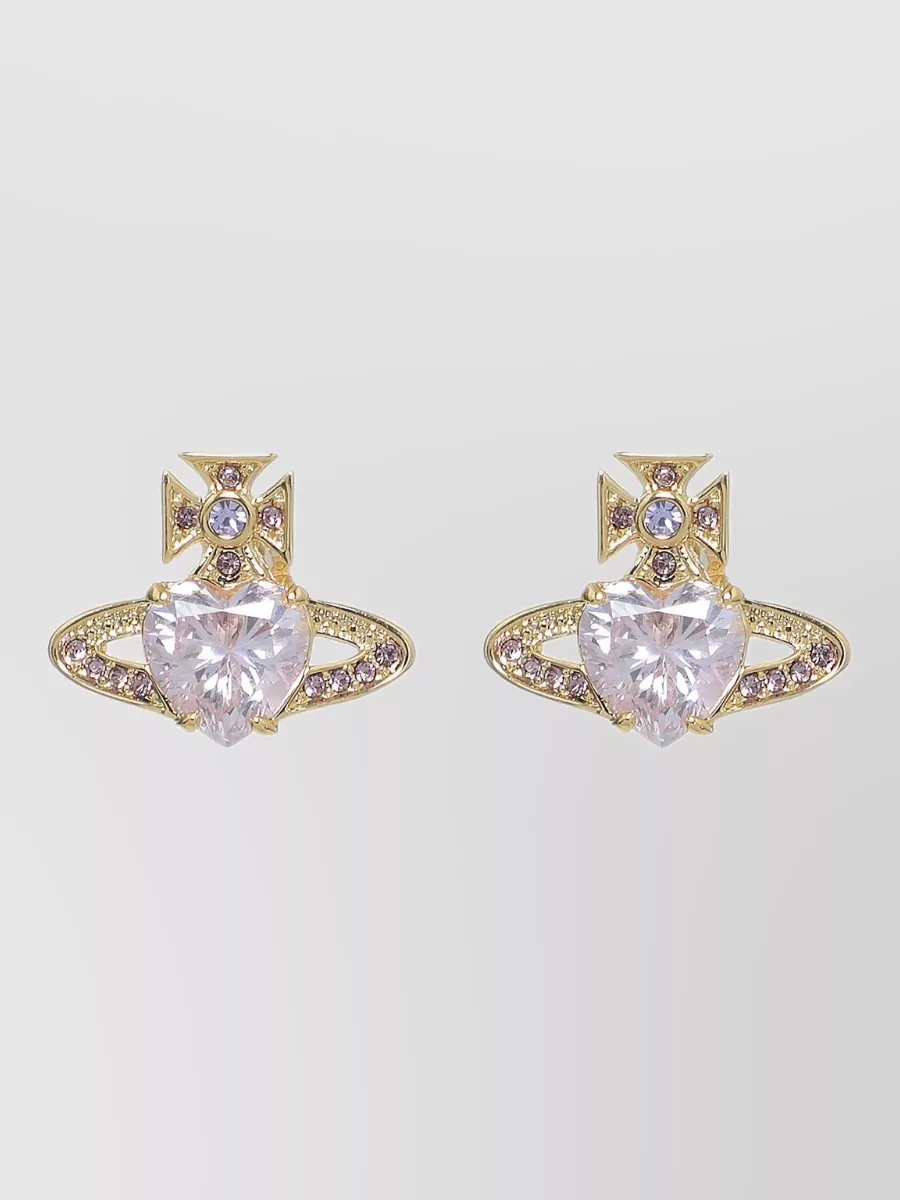 Vivienne Westwood Crystal-Embellished Earrings