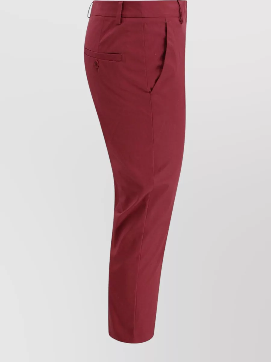 Weekend Max Mara Slim-Fit High-Rise Cropped Trousers