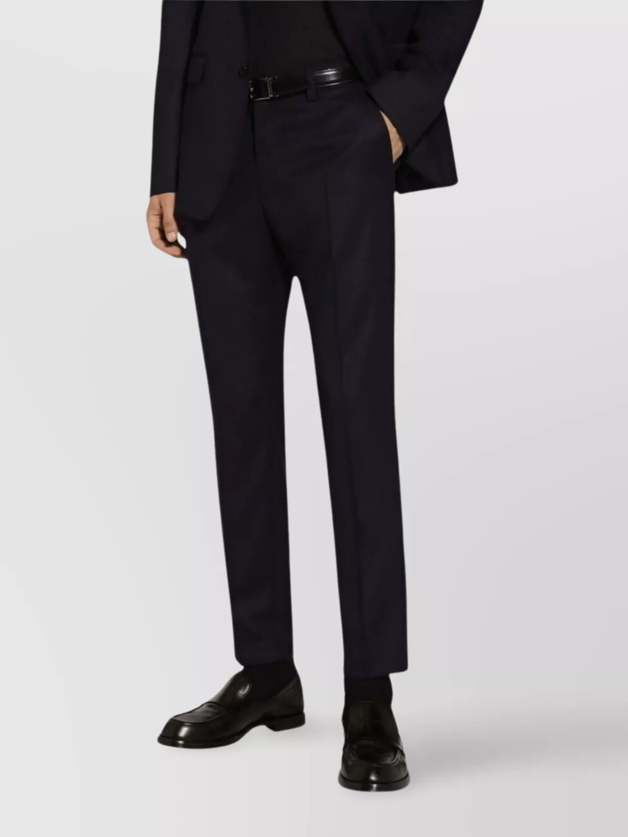 Dolce&Gabbana Tailored Wool Flannel Trousers