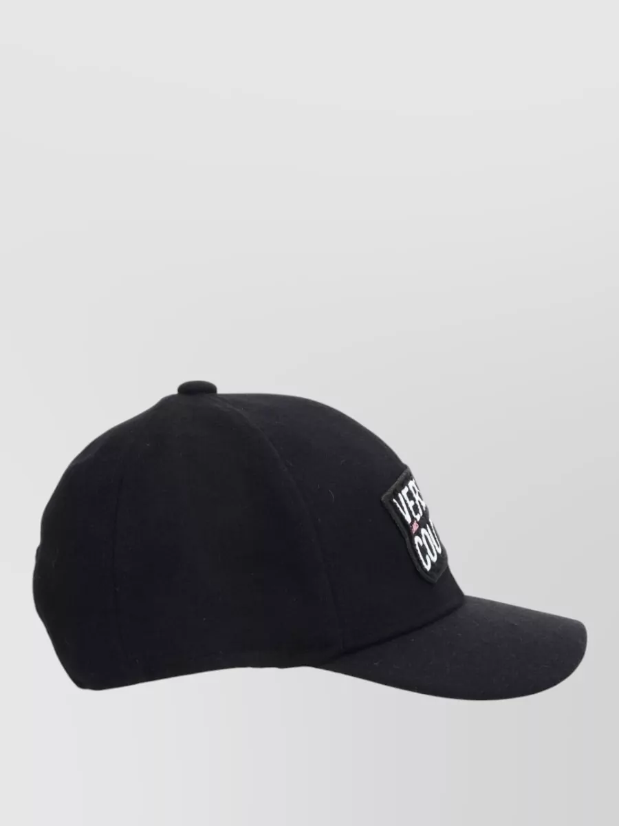 Versace Jeans Couture Stylish Hat With Curved Brim Design