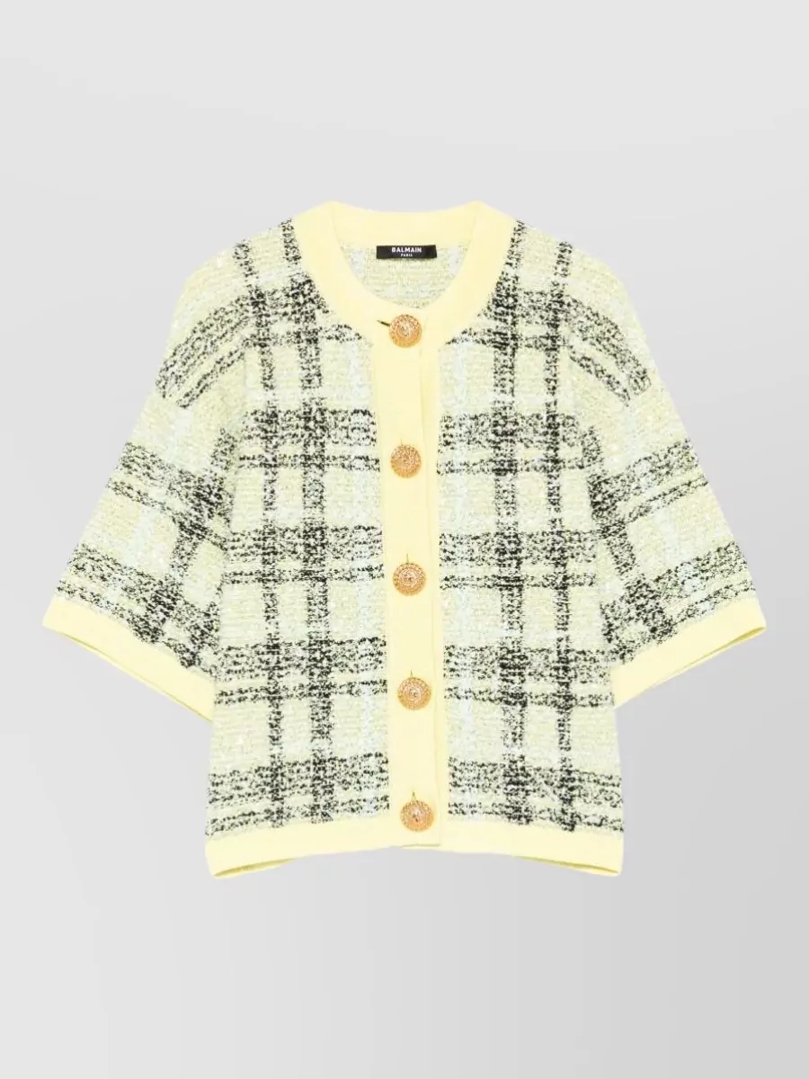 Balmain cropped jacket