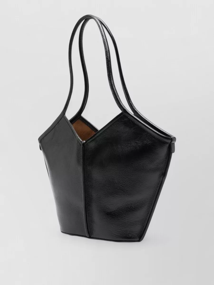 Hereu Calella Leather Tote Bag Dual Handles