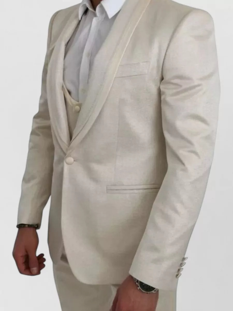 Dolce&Gabbana Wool Three Piece Tuxedo