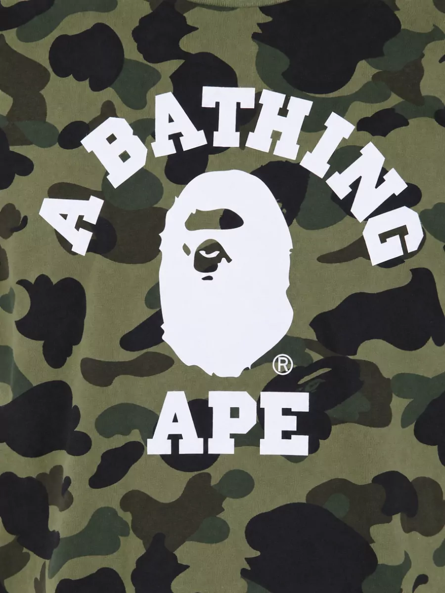 Bape Camo T-shirt In Multi