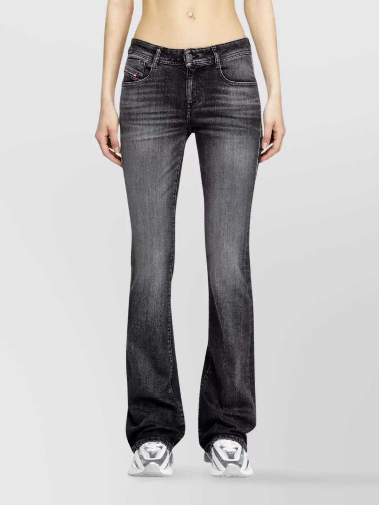 Diesel 1969 Flared Trousers Five Pocket Design