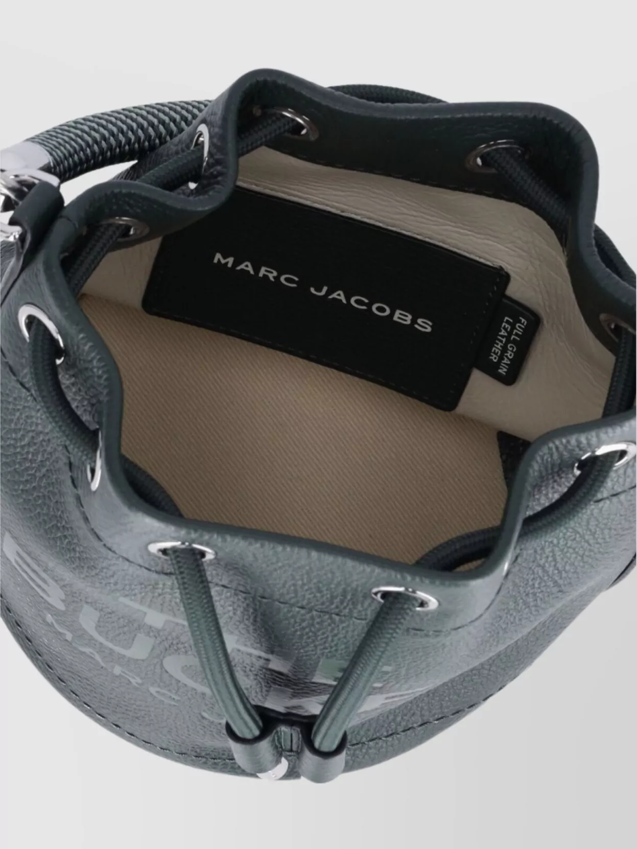 Marc Jacobs Bucket Bag With Adjustable Strap And Metal Accents