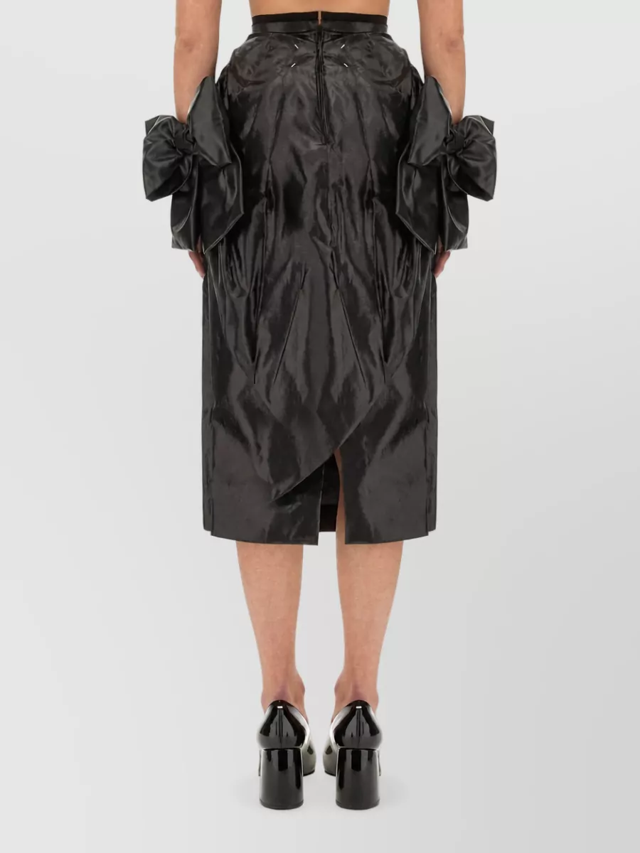 Maison Margiela Bow Asymmetric Skirt