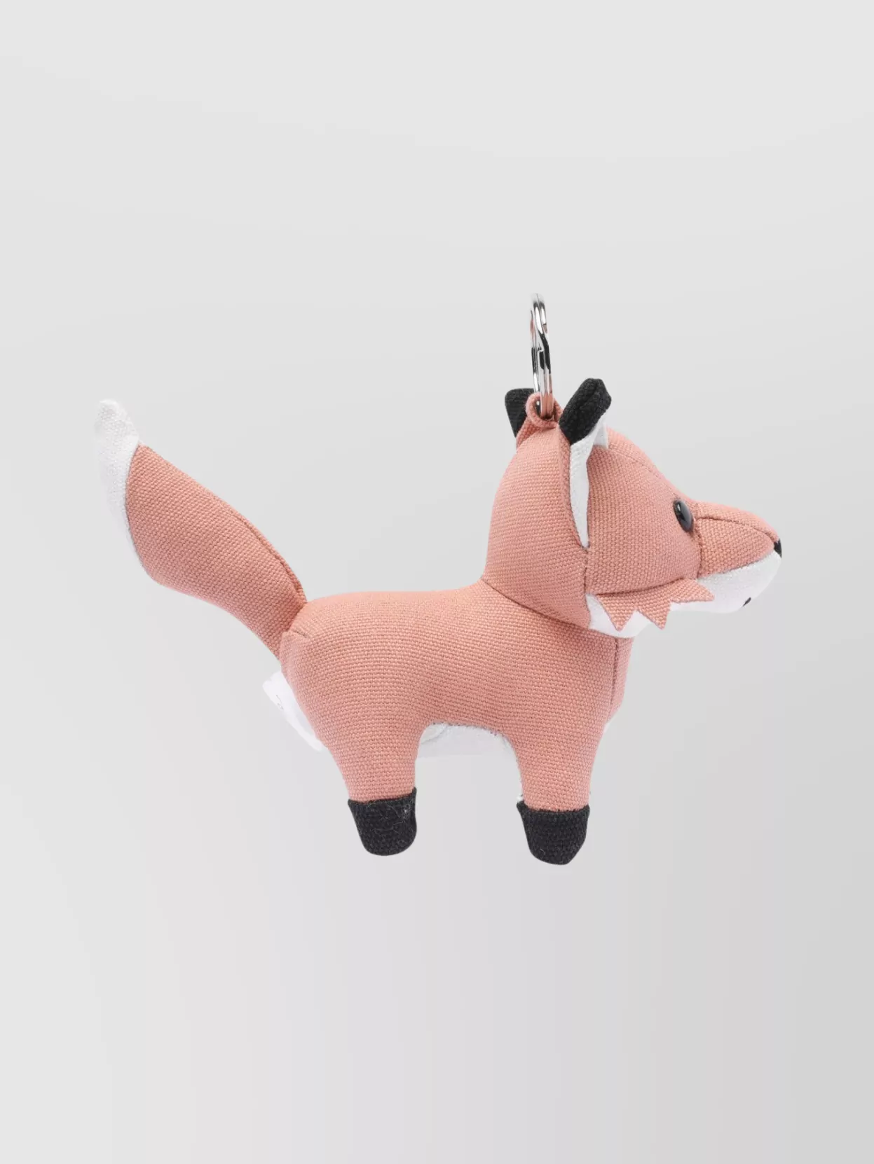 Shop Maison Kitsuné Fox Embroidered Keyring Keychain