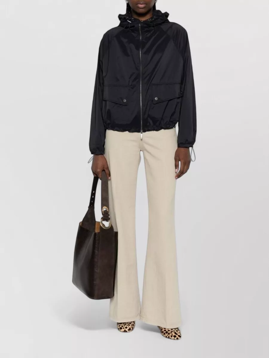 Emporio Armani Hooded Zip Parka Coat