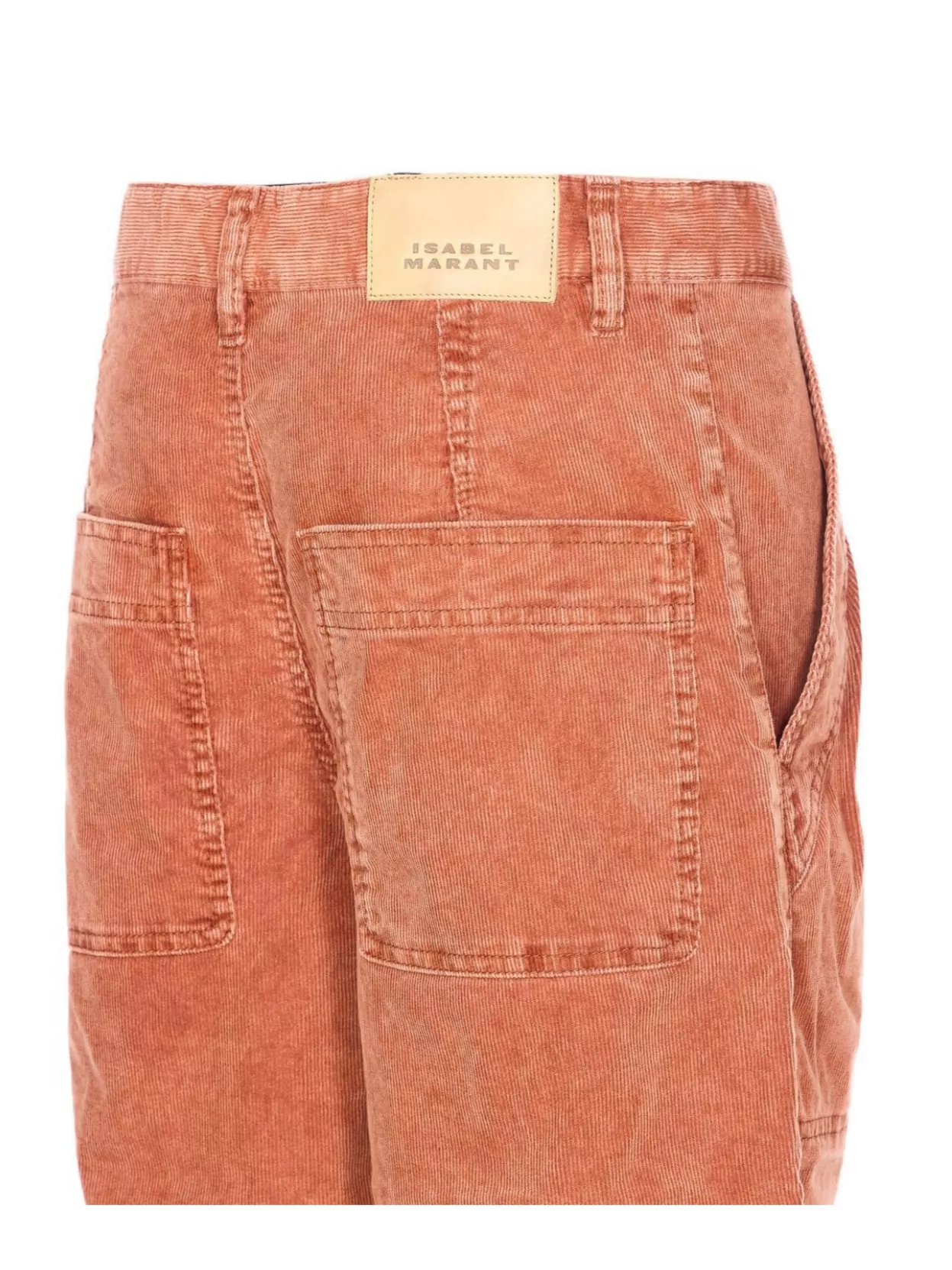 Isabel Marant Etoile High Waist Trousers With Pockets And Loops