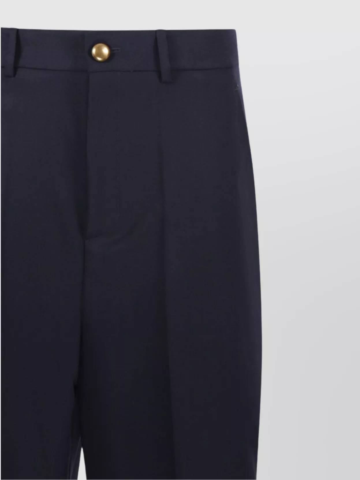 Parosh Trousers Front Pleated Belt Loops