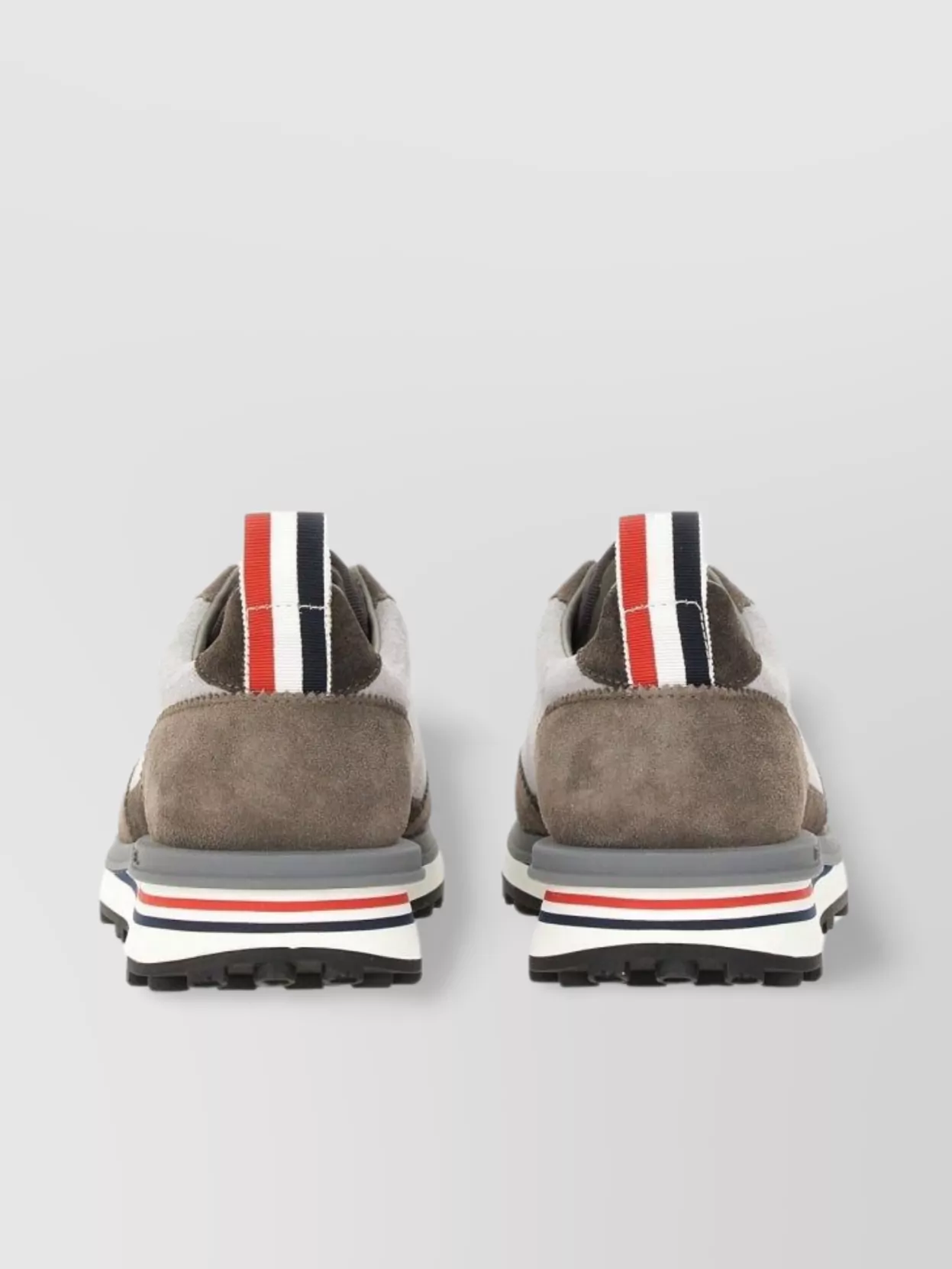 Thom Browne Suede Tech Runner Rubber Sole