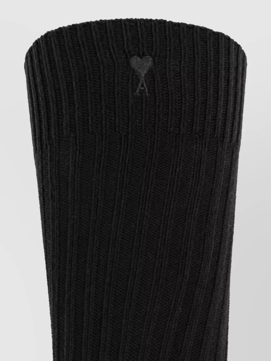 Ami Paris Cotton Socks Three Pack