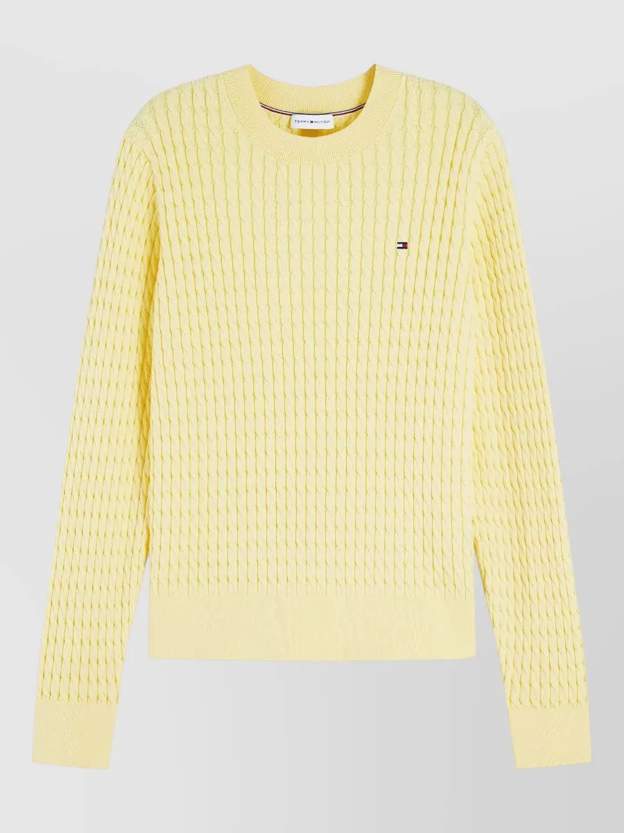 Tommy Hilfiger cable-knit cotton sweater