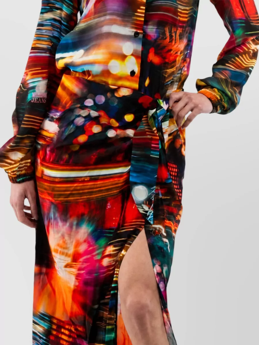Moschino Viscose Maxi Dress