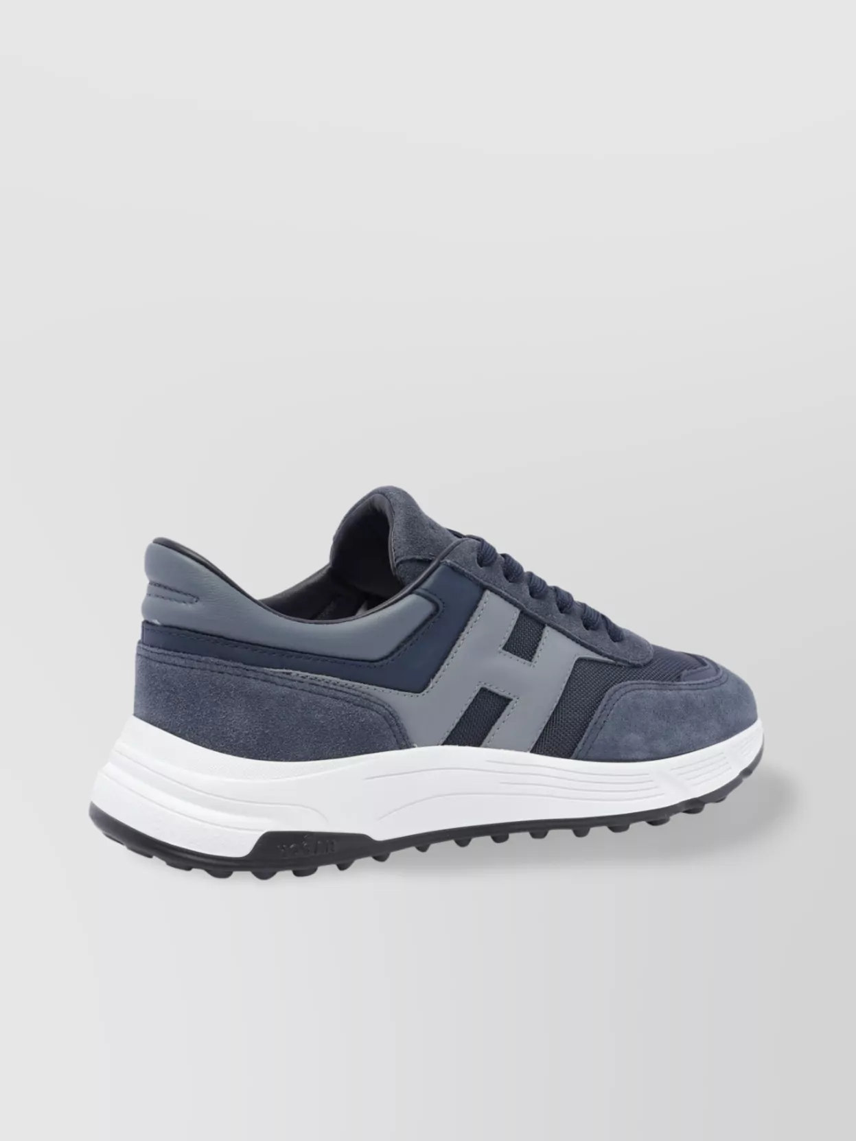 Hogan Low Top Leather And Suede Sneakers