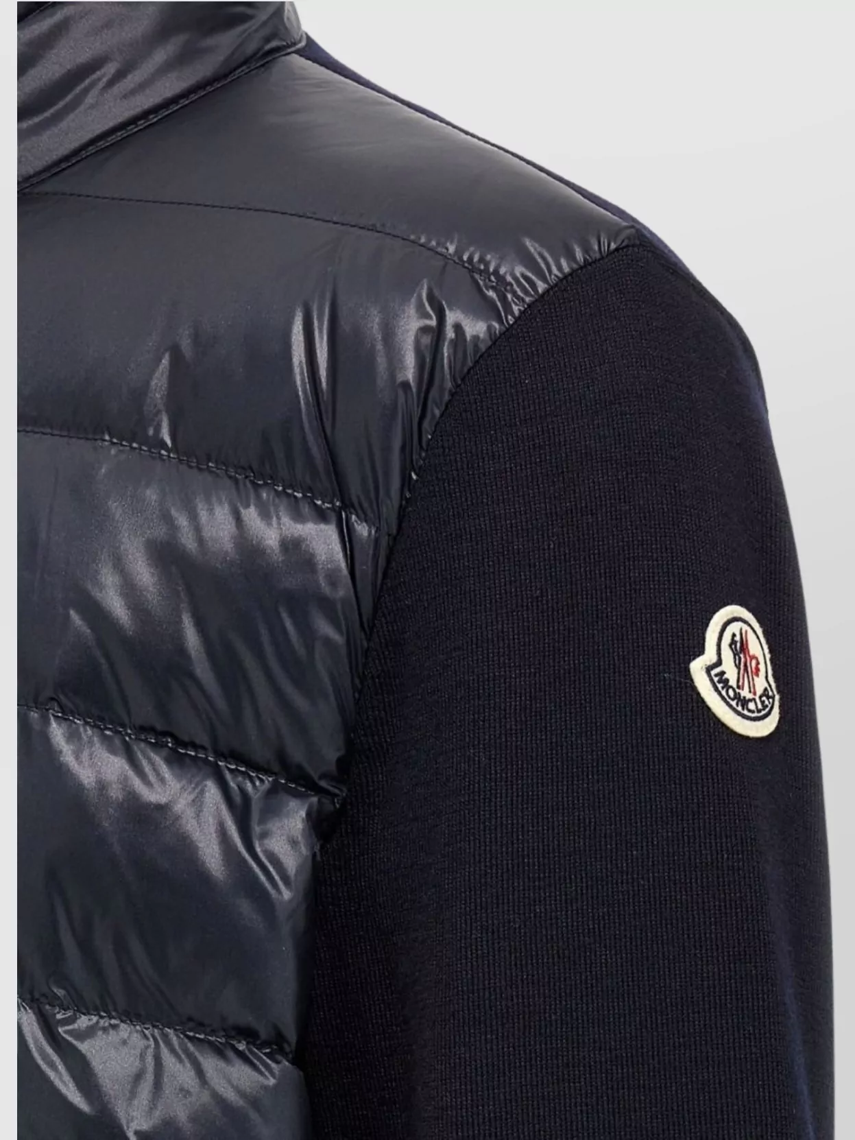 Moncler High Collar Padded Front Long Sleeves Jacket